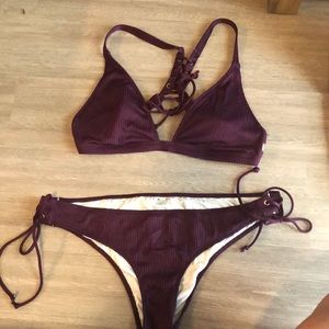 Pink Victoria’s Secret bathing suit